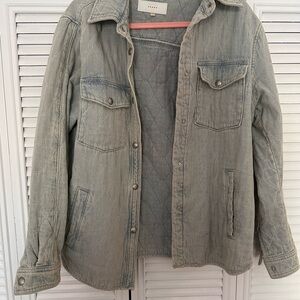 Quilted Denim Jacket